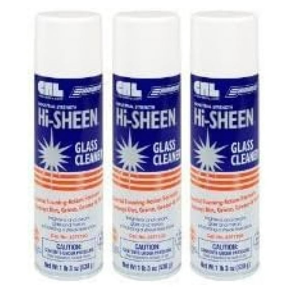 Somaca Hi Sheen Glass Cleaner - Pack of 3 Cans