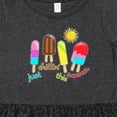 thumbnail image 4 of Inktastic Just Chillin This Summer Popsicles Girls Toddler Dress, 4 of 5