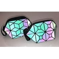 thumbnail image 2 of Geometric Luminous Tote Bag Holographich Purses and Handbags Flash Reflactive Crossbody Bag for Women (11803-2), 2 of 3