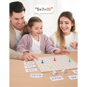 Multiplication Tables Puzzle Toy, Math Learning Education Tool, Elementary School Teaching Aid Toy, Multiplication Mnemonics Game Set, Interactive Parent Child Gift Toy