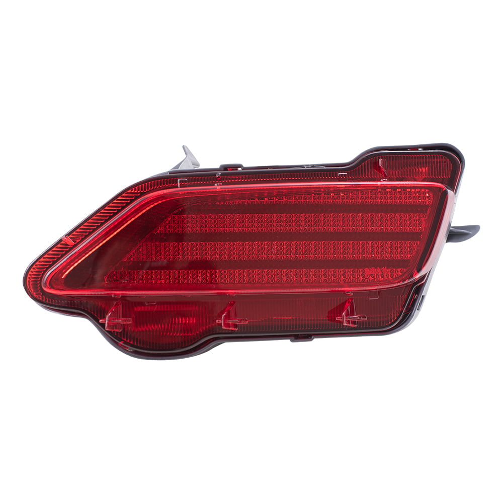Pair Set Rear Bumper Reflector Light Lamp Units Replacement for Toyota RAV4 81490-0R010 81480-0R020 