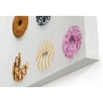 thumbnail image 2 of Donuts Photography Art White Background, Kitchen Decoration Painting Canvas Wall Art Décor, 24x24 Inch, 2 of 5