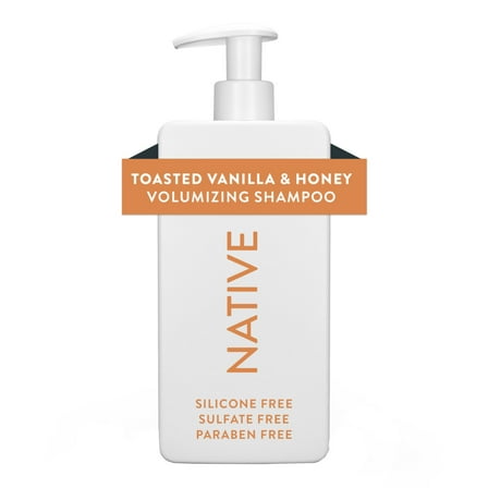 Native Limited Edition Toasted Vanilla & Honey Volumizing Shampoo for Adults, 16.5 oz