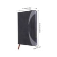 Indexed Notebook App WEUVEB 2026 Weekly Planner with Monthly Index, Black PU Cover Notebook ...