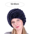 thumbnail image 5 of Winter Hats for Women Knit Scrub Cap Cozy Cotton Liner Winter Clothes Casual Womens Beanie Black, 5 of 8