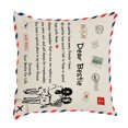 thumbnail image 1 of Advancent Funda de almohada de piel de melocotón con letras de 45x45cm, diseño personalizado, funda de almohada decorativa, funda de cojín para el Decoración del hogar a la mejor amiga Advancent HA002997-10, 1 of 1