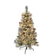 thumbnail image 2 of Puleo International Sterling Pine Pre-Lit Artificial Christmas Tree, 2 of 2