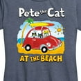 thumbnail image 3 of Pete The Cat - At The Beach - Women's Short Sleeve Graphic T-Shirt, 3 of 6
