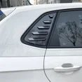 thumbnail image 4 of Car Rear Window Shutter Cover Trim Window Louver Side Auto Vent Shutter Panel Gloss Black For Volkswagen VW Polo MK6 2018+, 4 of 5