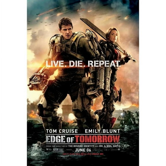 Edge of Tomorrow Movie Poster Print (11 x 17) - Item # MOVIB92045