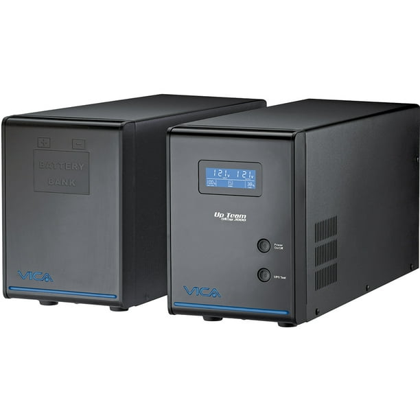 No break con regulador Vica Upteam 3000VA/1800W 4 tomas NEMA 15-R