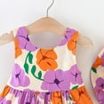 thumbnail image 5 of MEZZALL Baby Girl Tutu Dress Sundress Summer Sleeveless Backless Birthday Party Dress Flower Bow Sunress With Straw Hat Set, , 3-12 Months, 5 of 6