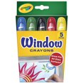 thumbnail image 1 of Crayola Non-Toxic Washable Window Crayon, Pack Of 5, 1 of 1