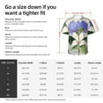 thumbnail image 5 of Kll Men'S Hawaiian Shirt Short Sleeve Button Down Beach Shirts-Vintage Flower, 5 of 7