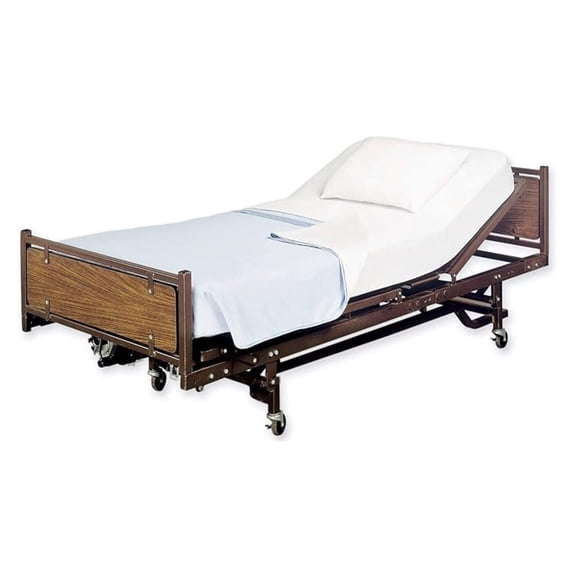 2 Pack - Fitted Hospital Bed Sheets, Soft Knitted Jersey Knit Sheet, 36"x84"x16"