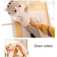 thumbnail image 4 of Almohada de gato gigante de dibujos animados de gatito, almohada para abrazar el dormir, suave y suave almohada larga para el cuerpo del gatito, cojín de muñeca para gato, juguete para niños, novia Ormromra CDWJ464-1, 4 of 4