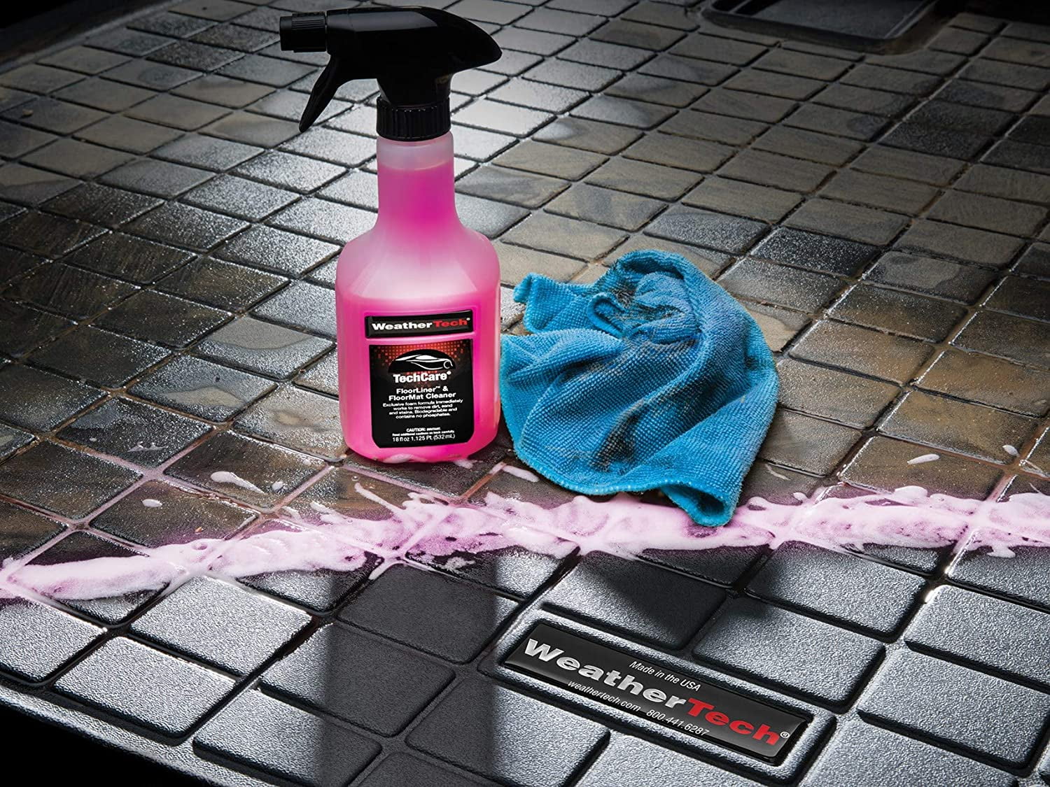 WeatherTech TechCare Floor Liner & Floor Mat Cleaner 18 oz. Bottle
