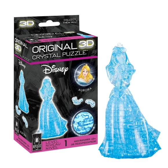 BePuzzled | Disney Aurora Original 3D Crystal Puzzle Ages 12 and Up