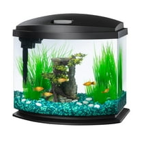 Aqueon Products  5 gal Aqueon Mini Bow LED Smartclean Kit, Black