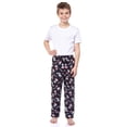 thumbnail image 5 of Peanuts Boys' Joe Cool Snoopy Character All-Over Tossed Print Sleep Lounge Pajama Pants, 5 of 7