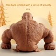 thumbnail image 3 of Yjhwlf Gorila De Goma Relleno De Arena con Pegamento Elástico Gorila De Látex Muñeca De Descompresión Suave Juguete Animal Juguete De Descompresión Estirable De Alta Elástico para Adultos (Gorilla-L), 3 of 5