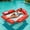Watermelon, variant on Inflatable Hammock Pool Floating Chair, Inflatable Pool Hammock Float with Cooling Mesh Seat, Inflatable Pool Floats Portable Foldable Water Chair