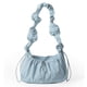 thumbnail image 1 of Bolso Hombro Diseñador Fruncido Color Sólido para Mujer, 1 of 9