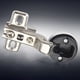 thumbnail image 1 of 2 Pcs Hinges （Including Screw） Glass Hinge With Cover Accessories Durable High-quality Cabinet Door Special Hinge Hardware, 1 of 8