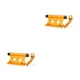 thumbnail image 3 of Yuarrent Horquilla delantera universal para bicicleta, abrazadera fija de liberación rápida, reemplazo de horquillas para bicicletas de Amarillo 2Conjunto, 3 of 6