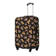 thumbnail image 2 of Uemuo Rose Flower Bear Printed Washable Luggage Cover - Fashion Suitcase Protector Fits 18-32 Inch Luggage -Medium, 2 of 9