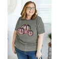 thumbnail image 4 of XCHQRTI Pumpkin Plus Size Women Tshirt Its Fall Yall Thanksgiving Short Sleeve Graphic Tees, 4 of 8
