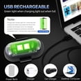 thumbnail image 5 of 6PCS Wireless LED Lights for car，with Remote Control, high Brightness Wireless led Strobe Light 8 Colors USB Charge IP65 Waterproof Anti-Collision for Car Motorcycle Aircraft Bike (6), 5 of 7