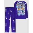 thumbnail image 2 of Pyjamas pour Garçons Imprimé Astronaut Col Rond Manches Longues Ensemble Haut et Pantalon, 2 of 6