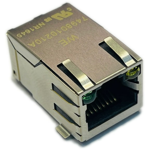 7498010210A RJ45 CONN, JACK, 8P8C, 1PORT, SMT