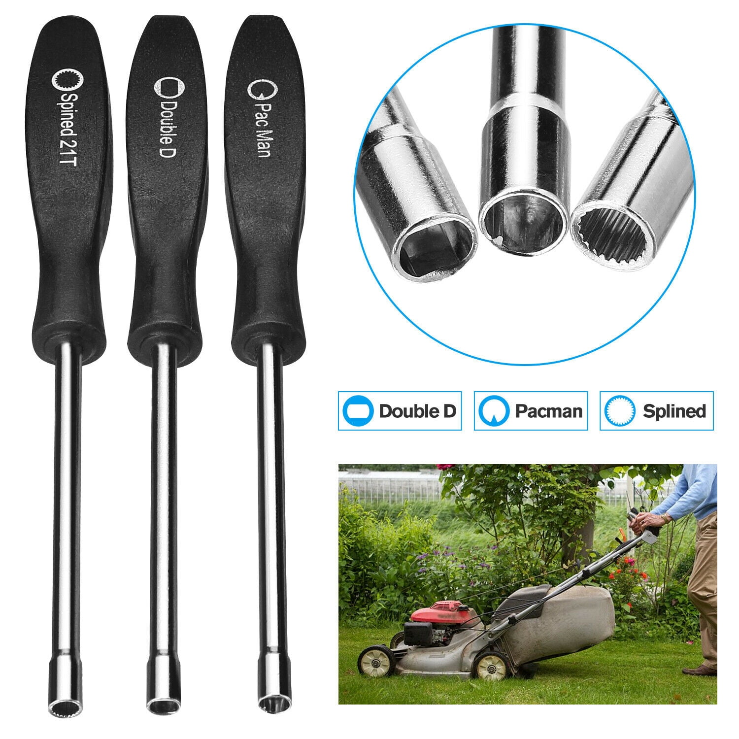 CNKOO 3pcs Screwdriver Carburetor Adjusting Tool Kit Carb Splined ...