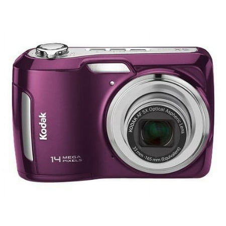 Kodak EASYSHARE C195 - Digital camera - compact - 14.0 MP - 5x optical zoom - purple