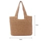 thumbnail image 3 of Bolsas de playa de verano, Bolsa tejido de gran capacidad para mujer, Bolsas casuales de moda (café) Ndcxsfigh Para Estrenar, 3 of 6