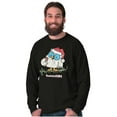 thumbnail image 4 of Tootsie Mr. Owl Christmas Santa Long Sleeve TShirt Men Women Brisco Brands S, 4 of 6