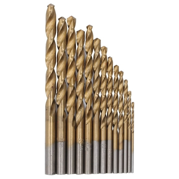 HSS Twist Drill Bits,13Pcs Twist Drill Bits Twist Drill Bit Set Drill Bit Set Breakthrough Technology
