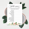 thumbnail image 6 of Inkdotpot Floral Brunch & BubblyBachelorette Party Bridal Shower Collection Polish Or PornGameCards 50-Pack Bulk Party ActivityGame, 6 of 7