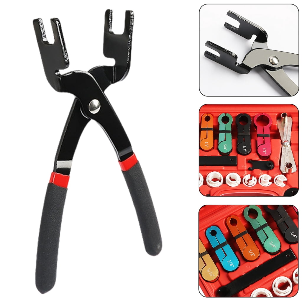 24Pcs Professional HVAC Line Quick Disconnect Tool Set For Auto Refrigerant Removal