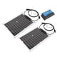 thumbnail image 3 of Kit De Panel Solar De 2 Uds, Panel De Carga Solar De Silicio Monocristalino De 50 W Con Controlador De 10 A Para Coche, Yate, RV, 3 of 7