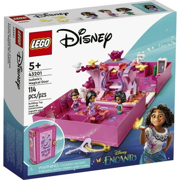 LEGO Disney Encanto Isabela’s Magical Door 43201 Building Kit; A Great Construction Toy for Kids’, with Butterflies, a Bird and Memorable Characters in a Foldable Flower Room (114 Pieces)