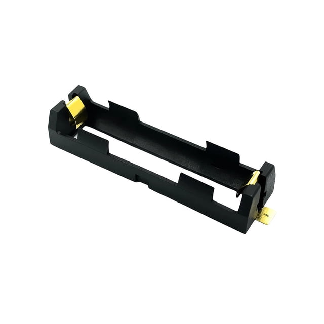 Banco Recargable Del Poder Tenedor Batería 18650 SMT 3 7 V Con Los Pernos Bronce (1 Ranura)