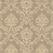 Patton Wallcovering Document Damask Wallpaper