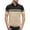 Black, variant on RMGVDSD Men Golf Polo Shirts Men's Summer Fashion Casual Short Sleeved Striped Shirt Lapel T Shirt Color Matching Top Classic Collared Golf Shirt