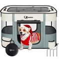 thumbnail image 1 of Corral para mascotas Siedihit para perros y gatos, portátil para uso interior y exterior, 1 of 6