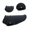 thumbnail image 2 of Ropa para mascotas Forro polar grueso para perros pequeños Chaleco Chihuahua (Negro M), 2 of 5