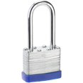 thumbnail image 3 of Lock, 1-9/16" (40mm) Laminated Keyed Padlocks，keyed Alike Locks, 2 inch Long Shackle Locks- Pack of 24, 3 of 4