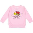 thumbnail image 2 of Inktastic Bee Future Big Sister Toddler Sweatshirt, 2 of 4